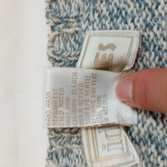 ID Blues Womens Cardigan Sz S Sweater Grannycore  Eclectic Grandpa Lighthouse - Picture 5 of 11